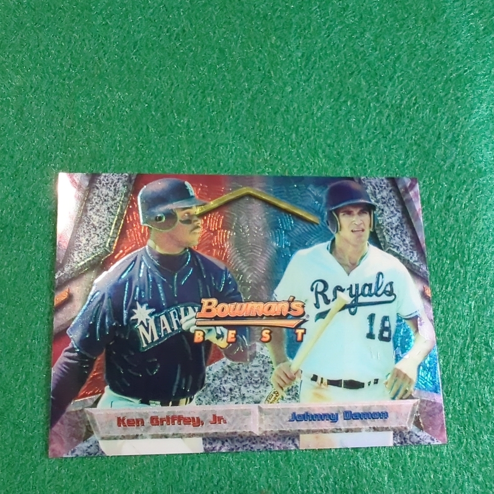 1994-95 Bowmans Best Ken Griffey Jr. and Johnny Damon RC #96